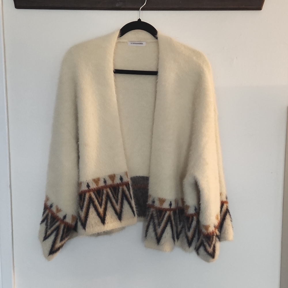 Anthropologie Cream Cardigan